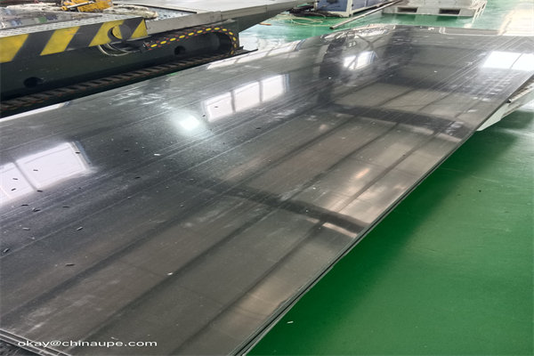 cut-to-size hdpe sheets grey 1/2